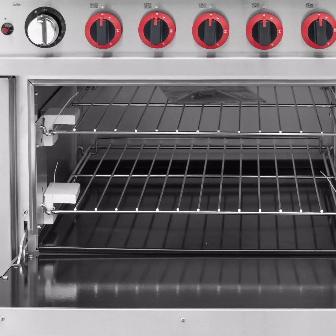 Gasmax 6 Burner With Oven Flame Failure GBS6TS - Cafe Supply