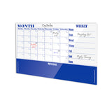 MONTHLY PLANNER | Magnetic Glassboard | 1200 x 900mm - Cafe Supply
