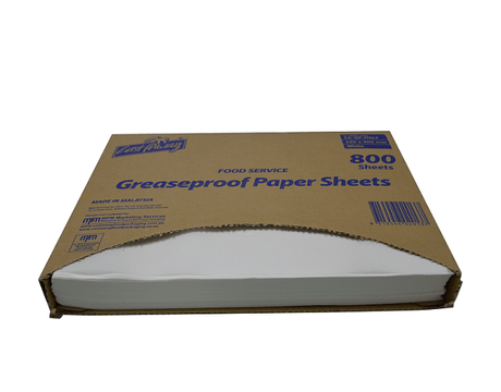 Greaseproof Sheets, Paper Liners, Deli Wrap | Half (330 x 400mm)