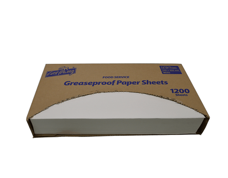 Greaseproof Sheets, Paper Liners, Deli Wrap | Third (220 x 410mm)
