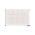 STAFF INDICATOR WHITEBOARD | 10 Names | 400 x 600mm | PORCELAIN - Cafe Supply