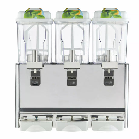 Benchstar Triple Bowl Juice Dispenser KF12L-3 - Cafe Supply
