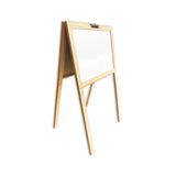 CHILDRENS EASEL | Magnetic | Whiteboard + Chalkboard - Cafe Supply