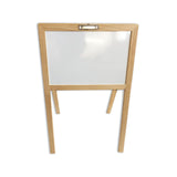 CHILDRENS EASEL | Magnetic | Whiteboard + Chalkboard - Cafe Supply
