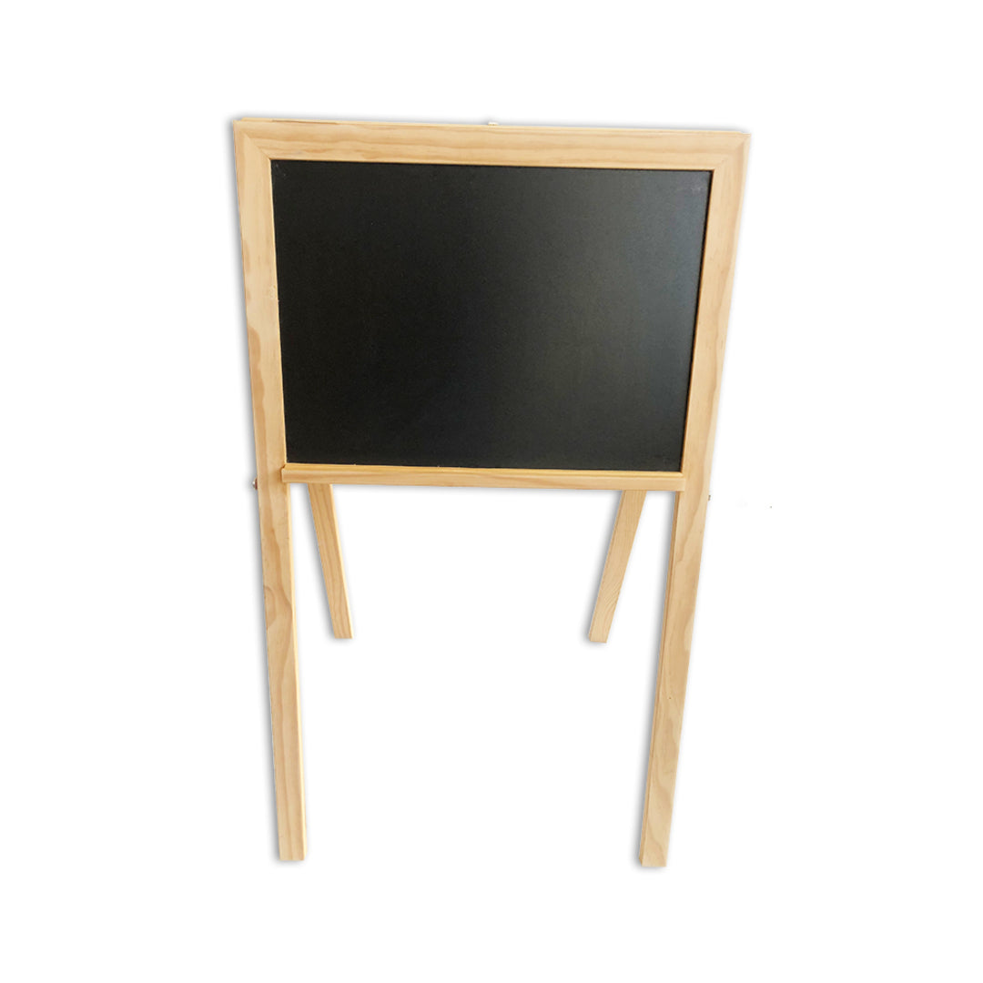 CHILDRENS EASEL | Magnetic | Whiteboard + Chalkboard - Cafe Supply