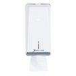 Pacific Hygiene Mini Interleaved Tissue Dispenser White - Cafe Supply