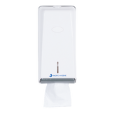 Pacific Hygiene Mini Interleaved Tissue Dispenser White - Cafe Supply