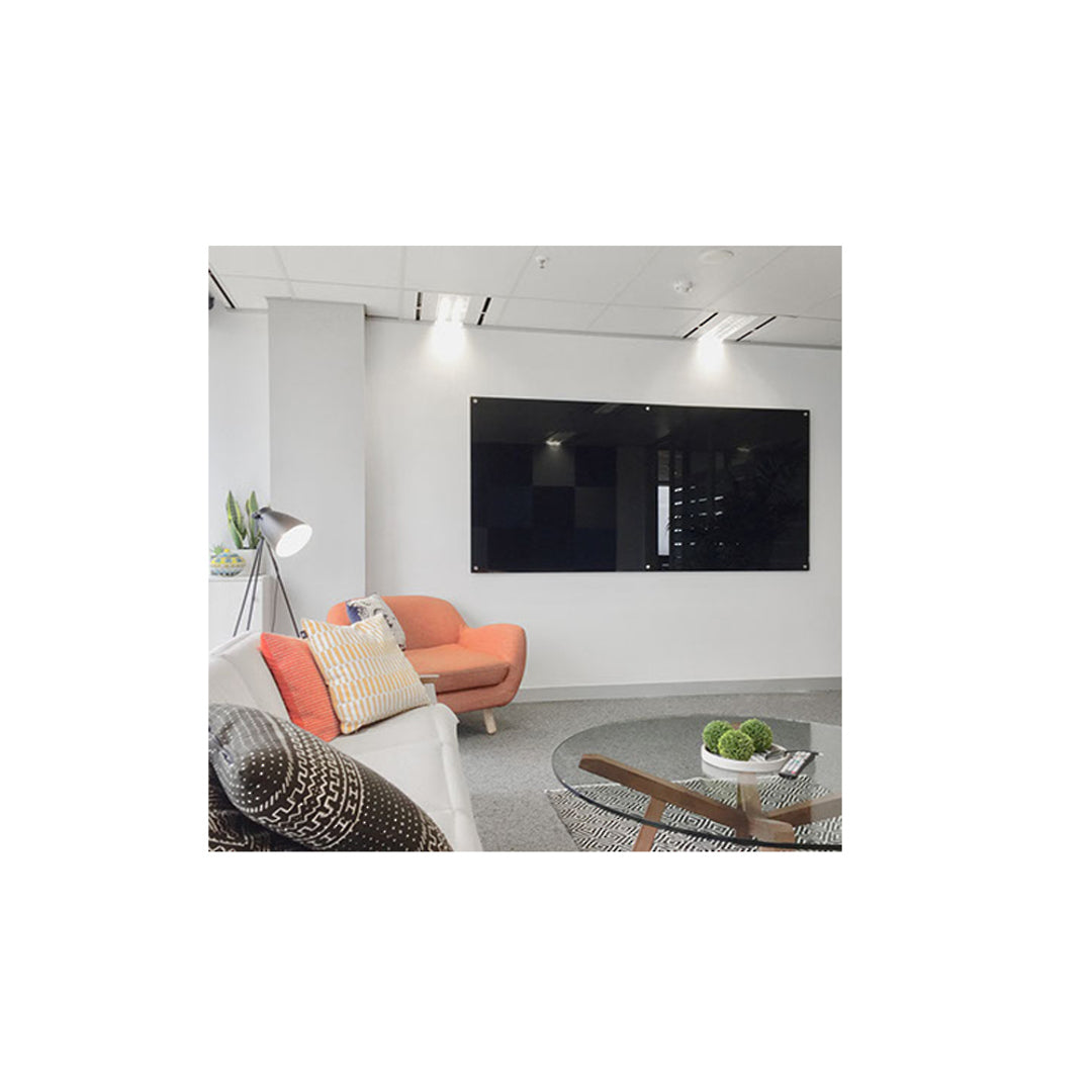 LUMIERE GLASSBOARD | Gloss Black | Frameless - Cafe Supply