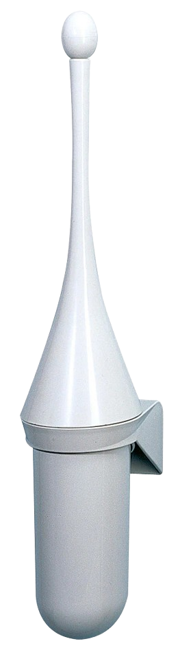 Toilet Brush - Wall Mounted, White - Cafe Supply