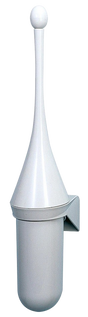 Toilet Brush - Wall Mounted, White - Cafe Supply