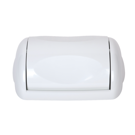 Waste Paper Bin White 23L - Swing Lid - Cafe Supply