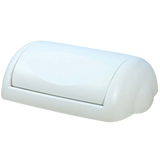 Waste Paper Bin White 43L - Swing Lid - Cafe Supply