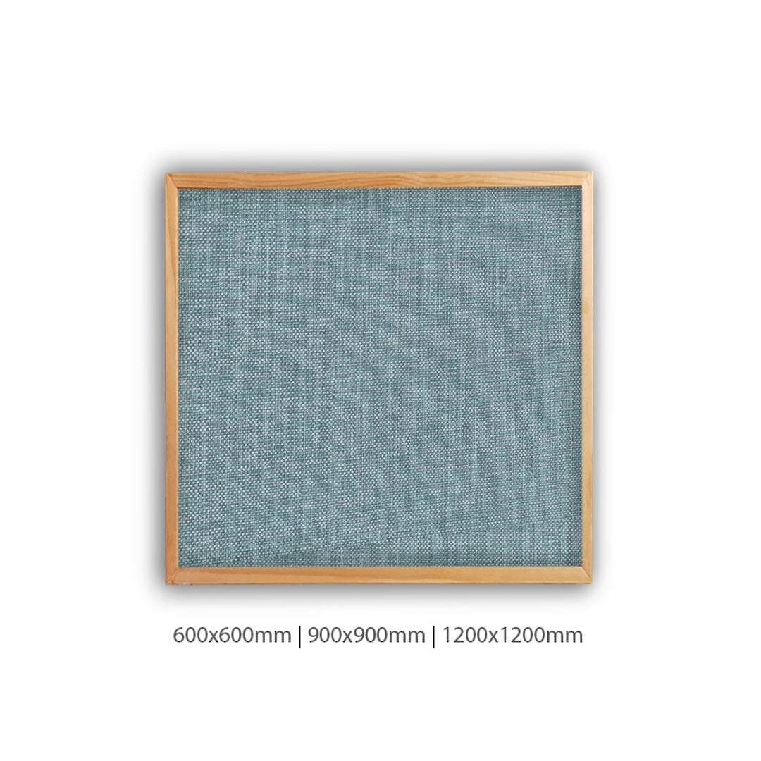 PINBOARD | Wood Frame | Premium Fabric - Cafe Supply