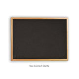 PINBOARD | Wood Frame | Standard Fabric - Cafe Supply