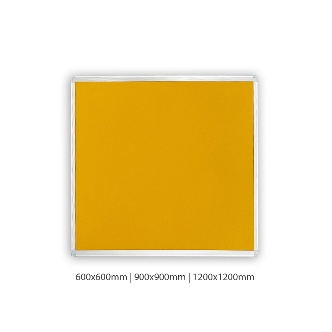 PINBOARD | Aluminium Frame | Brushed Fabric - Cafe Supply