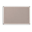 Pinboard | Aluminium Frame | 900 x 1200mm | Felt Grey - Cafe Supply