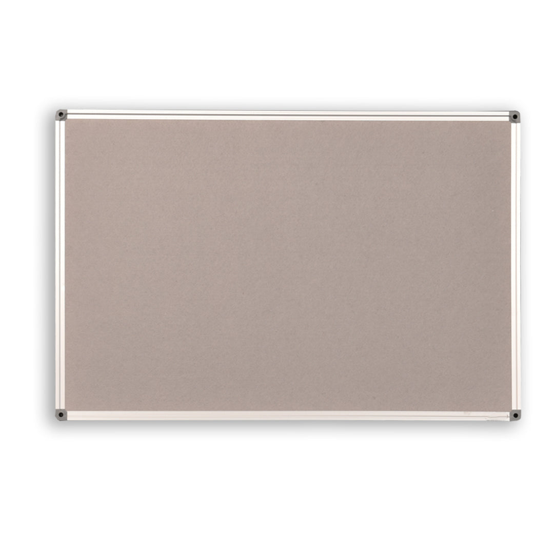 Pinboard | Aluminium Frame | 900 x 1200mm | Felt Grey - Cafe Supply