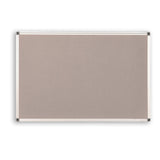 Pinboard | Aluminium Frame | 900 x 1200mm | Felt Grey - Cafe Supply