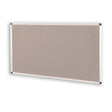 Pinboard | Aluminium Frame | 600 x 900mm | Felt Grey - Cafe Supply