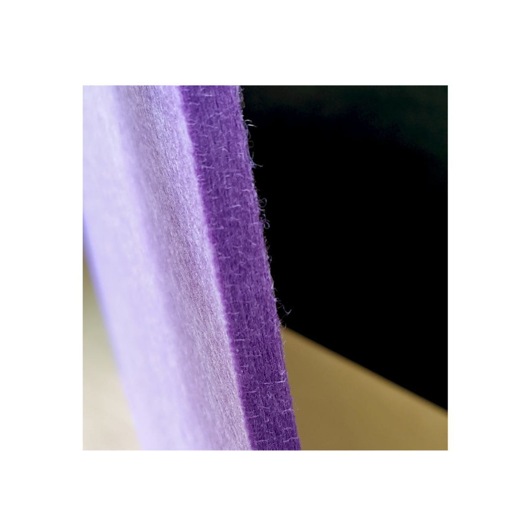 HEXAGON POLYESTER PINBOARD | 600x520mm | Purple | 1pc - Cafe Supply