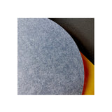 ROUND POLYESTER PINBOARD | 600mm | Dark Grey - Cafe Supply