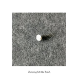 ROUND POLYESTER PINBOARD | 600mm | Dark Grey - Cafe Supply