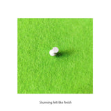 ROUND POLYESTER PINBOARD | 600mm | Granny Smith - Cafe Supply