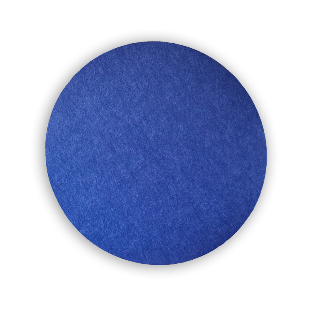 ROUND POLYESTER PINBOARD | 600mm | Ocean - Cafe Supply