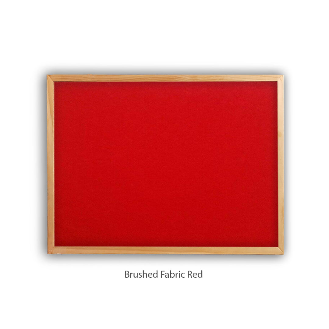 PINBOARD | Wood Frame | Brushed Fabric - Cafe Supply