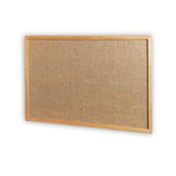 PINBOARD | Wood Frame | Hessian - Cafe Supply