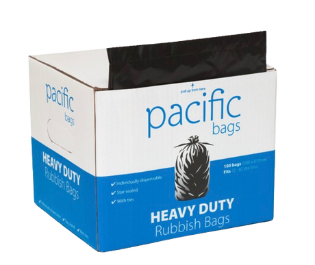 Pacific Dispenser Box, Roll, 82L, Black - Cafe Supply