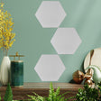 HEXAGON PINBOARD | Pack of 3 (same colour) | Premium Fabric - Cafe Supply
