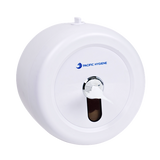 Centre Pull Toilet Roll Dispenser Single - White - Cafe Supply