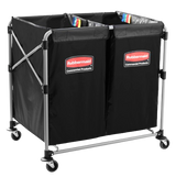 Rubbermaid Collapsible X-Cart Multi-Stream (2 x 150L) - Cafe Supply