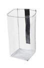 Rubbermaid Executive Quick Cart Clear Plastic Liner - Cafe Supply