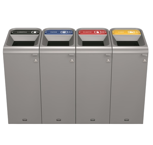 Rubbermaid Configure™ Decorative Waste Containers, 87L - Cafe Supply