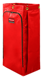 Rubbermaid Janitorial Cleaning Cart Vinyl Bag 128L, Red - Cafe Supply
