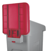 Rubbermaid SLIM JIM® Recycling Station Billboard - Cafe Supply