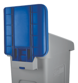 Rubbermaid SLIM JIM® Recycling Station Billboard - Cafe Supply