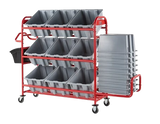 Rubbermaid Tote Picking Cart Storage Bracket - Cafe Supply