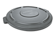 Rubbermaid BRUTE® Self Draining Lid 37L - Gray - Cafe Supply