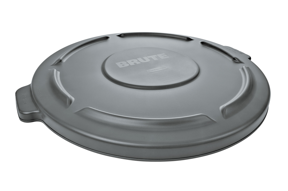 Rubbermaid BRUTE® Self Draining Lid 37L - Gray - Cafe Supply