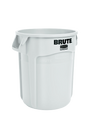 Rubbermaid Vented BRUTE™ Container 37.9L - White - Cafe Supply