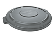 Rubbermaid BRUTE® Self Draining Lid 121L - Gray - Cafe Supply