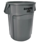 Rubbermaid BRUTE® Container 208L - Gray - Cafe Supply