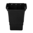Rubbermaid Refuse Bin - 30.3L - Black (for Utility Carts) - Cafe Supply