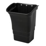 Rubbermaid Refuse Bin - 30.3L - Black (for Utility Carts) - Cafe Supply
