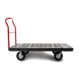 Rubbermaid Heavy Duty Platform Truck, 152.4cm x 76.2cm with 20.32cm Polyolefin Casters - Cafe Supply