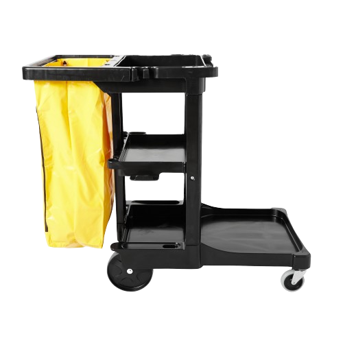 Rubbermaid Janitorial Cleaning Cart - Traditional - Cafe Supply