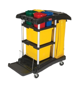 Rubbermaid Heavy Duty Pails 4.8L Set of Blue/Red/Yellow/Green - Cafe Supply